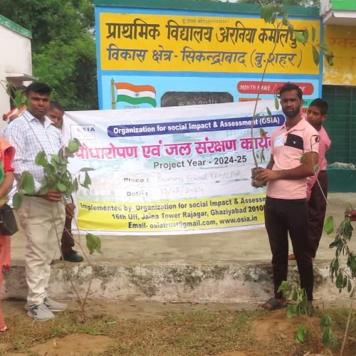 Awareness on water conservation